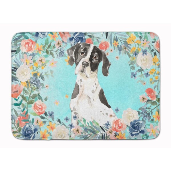 Carolines Treasures English Pointer Machine Washable Memory Foam Mat CK3427RUG - main
